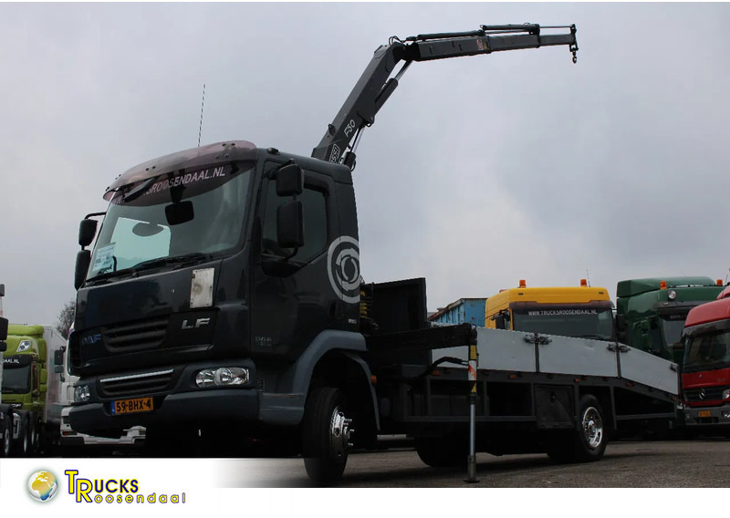 DAF LF 45.180 + FASSI F50 + 7.5T - Φορτηγό με γερανό: φωτογραφία 1 DAF LF 45.180 + FASSI F50 + 7.5T - Φορτηγό με γερανό: φωτογραφία 1