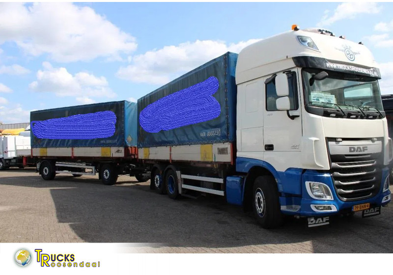 DAF XF 106.460 + Euro 6 + 6X2 + retarder + price is for complete incl combi - Φορτηγό μουσαμάς: φωτογραφία 1 DAF XF 106.460 + Euro 6 + 6X2 + retarder + price is for complete incl combi - Φορτηγό μουσαμάς: φωτογραφία 1