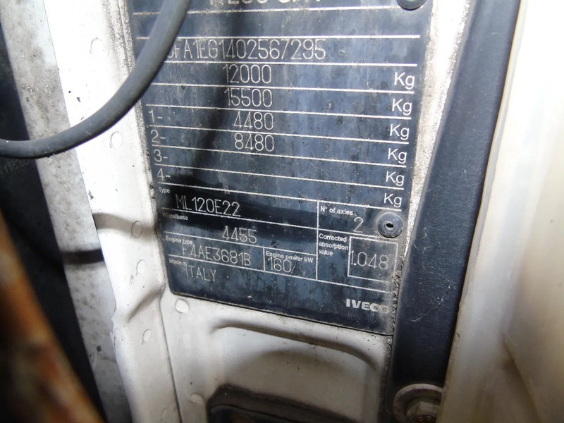 Iveco Eurocargo 120E22 EEV - Φορτηγό κόφα: φωτογραφία 5 Iveco Eurocargo 120E22 EEV - Φορτηγό κόφα: φωτογραφία 5