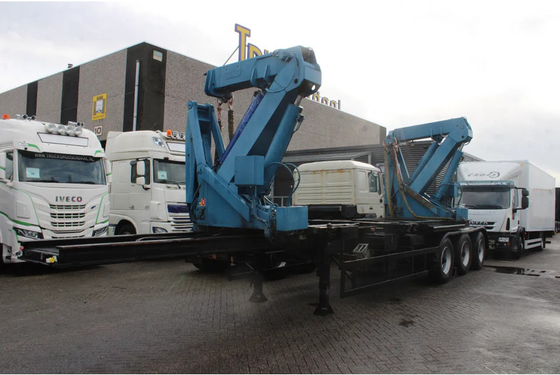 KLAUS 40 FT Sideloader 32T + Own Engine + Remote + 3 x SAF + Spring suspension - Επικαθήμενο: φωτογραφία 2 KLAUS 40 FT Sideloader 32T + Own Engine + Remote + 3 x SAF + Spring suspension - Επικαθήμενο: φωτογραφία 2