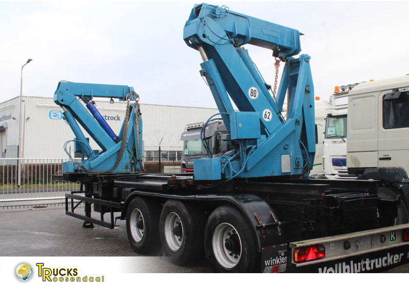KLAUS 40 FT Sideloader 32T + Own Engine + Remote + 3 x SAF + Spring suspension - Επικαθήμενο: φωτογραφία 1 KLAUS 40 FT Sideloader 32T + Own Engine + Remote + 3 x SAF + Spring suspension - Επικαθήμενο: φωτογραφία 1