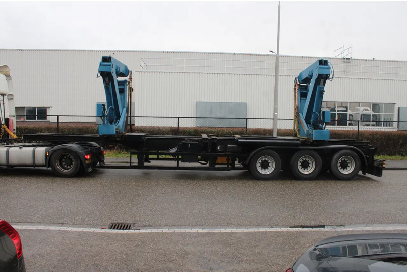 KLAUS 40 FT Sideloader 32T + Own Engine + Remote + 3 x SAF + Spring suspension - Επικαθήμενο: φωτογραφία 4 KLAUS 40 FT Sideloader 32T + Own Engine + Remote + 3 x SAF + Spring suspension - Επικαθήμενο: φωτογραφία 4