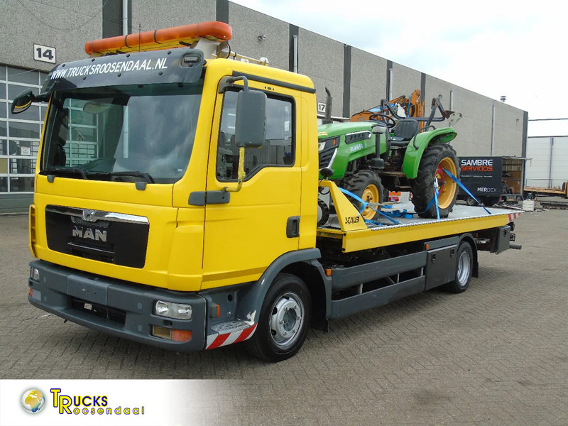 MAN TGL 8.180 + winch + MANUAL + EURO 5 + system working - Φορτηγό αυτοκινητάμαξα: φωτογραφία 1 MAN TGL 8.180 + winch + MANUAL + EURO 5 + system working - Φορτηγό αυτοκινητάμαξα: φωτογραφία 1