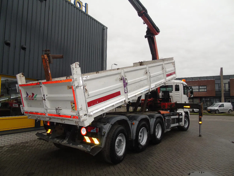 MAN TGS 35.440 + PALFINGER PK23.001eh + 8x4 + tridem steering + euro 5 + REMOTE - Φορτηγό ανατρεπόμενο, Φορτηγό με γερανό: φωτογραφία 4 MAN TGS 35.440 + PALFINGER PK23.001eh + 8x4 + tridem steering + euro 5 + REMOTE - Φορτηγό ανατρεπόμενο, Φορτηγό με γερανό: φωτογραφία 4