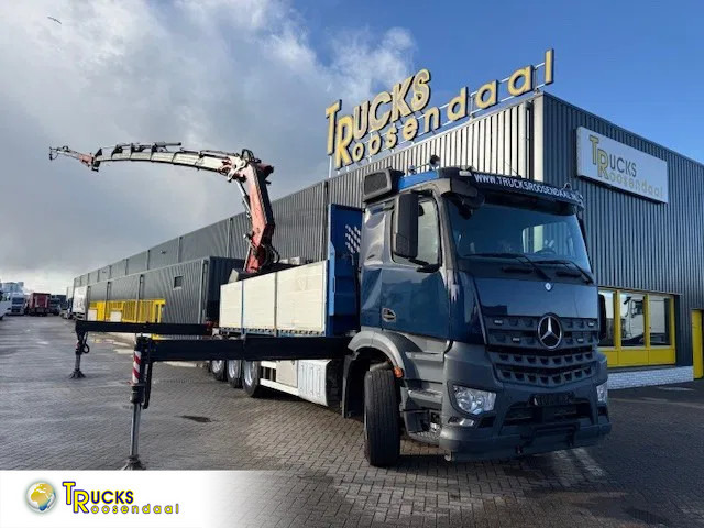 Mercedes-Benz Arocs 3251 + FASSI 660RA .26.HE 6x Extensions + 4x JIB + 8x4 + remote - Φορτηγό με γερανό: φωτογραφία 1 Mercedes-Benz Arocs 3251 + FASSI 660RA .26.HE 6x Extensions + 4x JIB + 8x4 + remote - Φορτηγό με γερανό: φωτογραφία 1