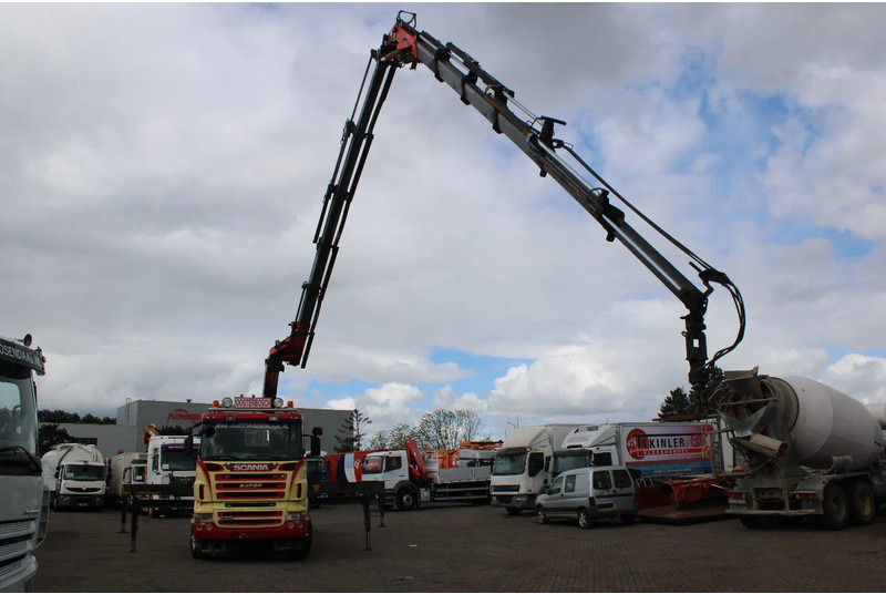 Scania R 480 + PALFINGER PK60002 5x + JIB 6x + 8X4 + REMOTE + MANUAL - Φορτηγό με γερανό: φωτογραφία 4 Scania R 480 + PALFINGER PK60002 5x + JIB 6x + 8X4 + REMOTE + MANUAL - Φορτηγό με γερανό: φωτογραφία 4