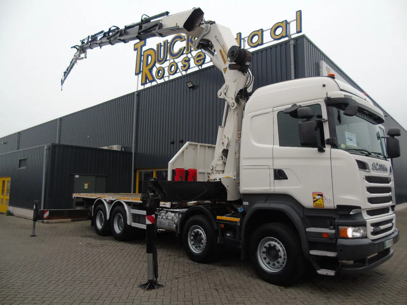 Φορτηγό με γερανό Scania R 520 V8 + PALFINGER 72002 6X + JIB 4X + WINCH + 8X4 + EURO 6 + REMOTE: φωτογραφία 19 Φορτηγό με γερανό Scania R 520 V8 + PALFINGER 72002 6X + JIB 4X + WINCH + 8X4 + EURO 6 + REMOTE: φωτογραφία 19