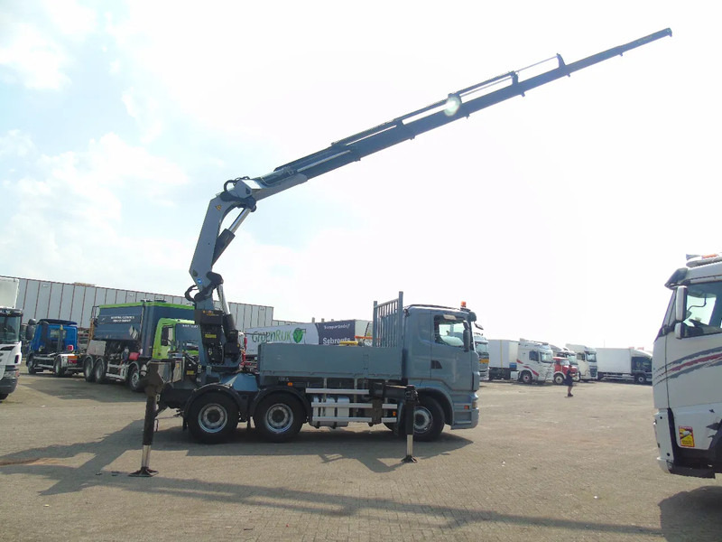 Scania R reserved 420 + PALFINGER 72002 + 7 EXTENTIONS + 6X4 + REMOTE - Φορτηγό με γερανό: φωτογραφία 5 Scania R reserved 420 + PALFINGER 72002 + 7 EXTENTIONS + 6X4 + REMOTE - Φορτηγό με γερανό: φωτογραφία 5
