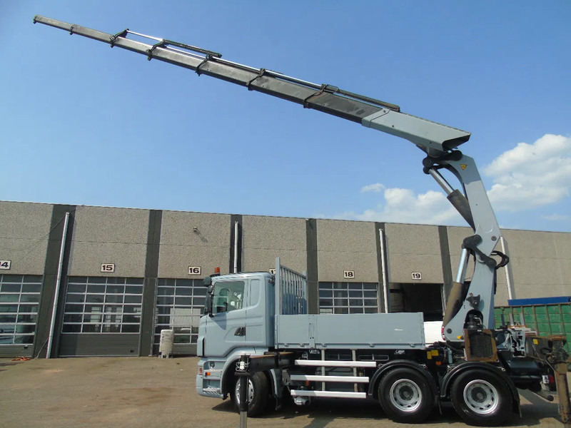 Scania R reserved 420 + PALFINGER 72002 + 7 EXTENTIONS + 6X4 + REMOTE - Φορτηγό με γερανό: φωτογραφία 2 Scania R reserved 420 + PALFINGER 72002 + 7 EXTENTIONS + 6X4 + REMOTE - Φορτηγό με γερανό: φωτογραφία 2