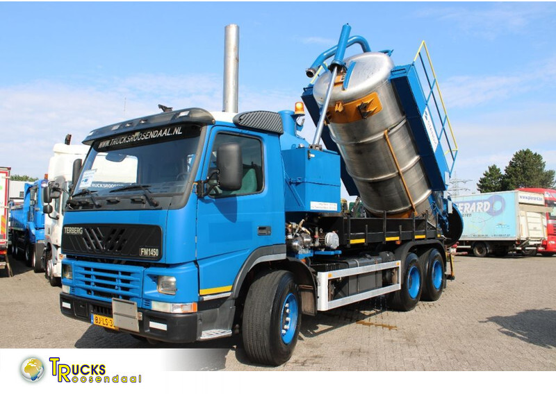 Terberg FM 1450 WITTIG VACUM SYSTEM + TIPPER + FULLY WORKING + EURO 2 + ADR + 11,34m3 - Όχημα εκκένωσης βόθρων: φωτογραφία 1 Terberg FM 1450 WITTIG VACUM SYSTEM + TIPPER + FULLY WORKING + EURO 2 + ADR + 11,34m3 - Όχημα εκκένωσης βόθρων: φωτογραφία 1