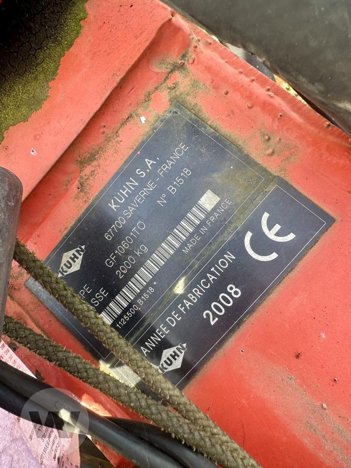 Kuhn GF 10601 - Χορτοσυλλέκτης: φωτογραφία 4 Kuhn GF 10601 - Χορτοσυλλέκτης: φωτογραφία 4