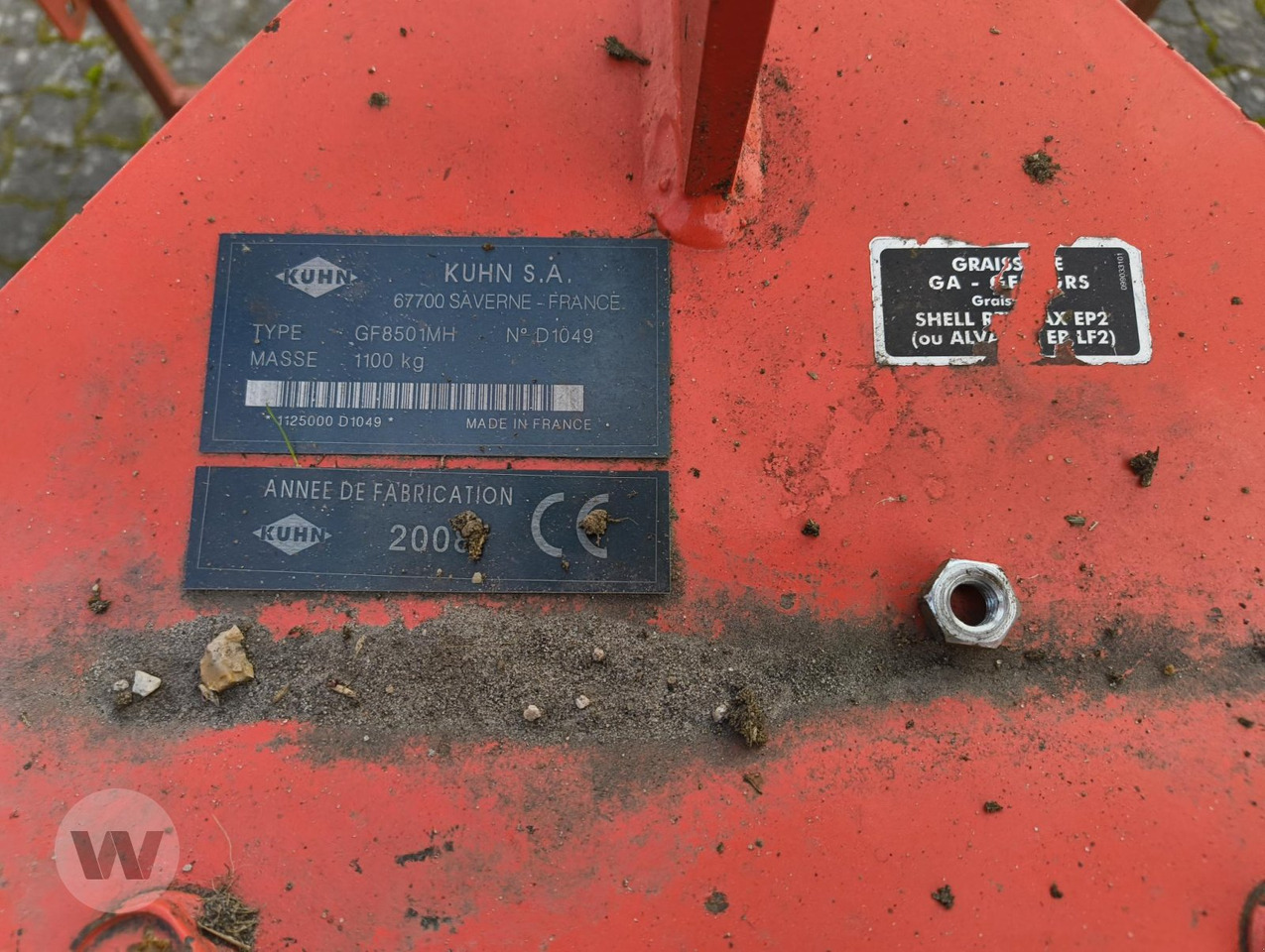 Kuhn GF 8501 MH - Χορτοσυλλέκτης: φωτογραφία 4 Kuhn GF 8501 MH - Χορτοσυλλέκτης: φωτογραφία 4