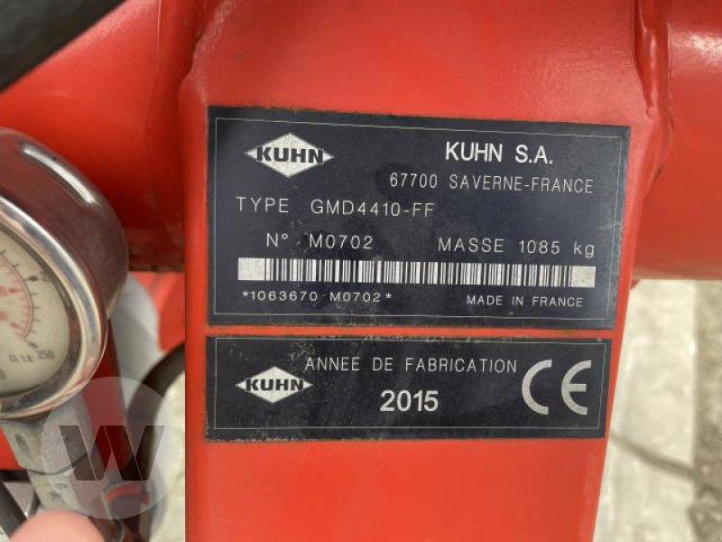 Kuhn GMD 4410 - Χορτοκοπτικό: φωτογραφία 3 Kuhn GMD 4410 - Χορτοκοπτικό: φωτογραφία 3