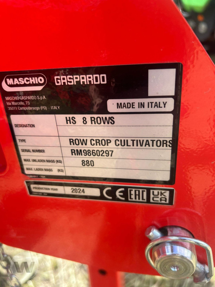 Maschio HS 8 - Καλλιεργητής: φωτογραφία 4 Maschio HS 8 - Καλλιεργητής: φωτογραφία 4
