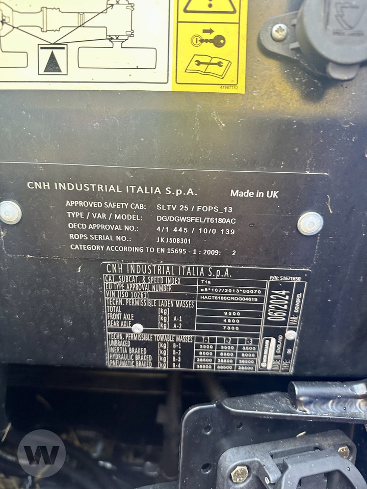 New Holland T6.180 - Τρακτέρ: φωτογραφία 3 New Holland T6.180 - Τρακτέρ: φωτογραφία 3