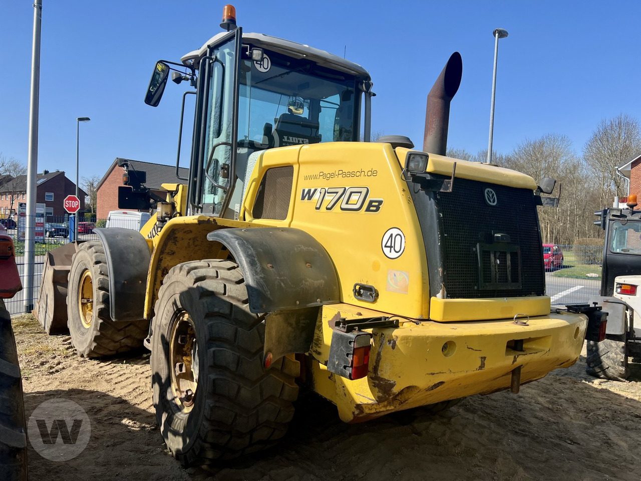 New Holland W 170 B - Ελαστιχοφόρος φορτωτής: φωτογραφία 4 New Holland W 170 B - Ελαστιχοφόρος φορτωτής: φωτογραφία 4