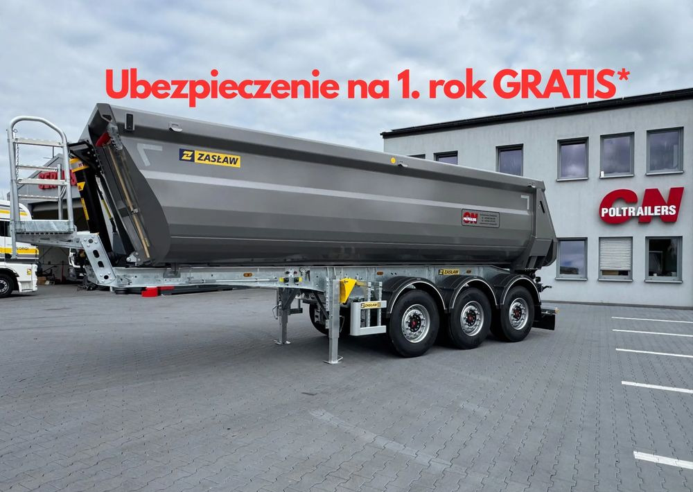 Zaslaw NOWY MODEL, CAŁA HARDOX 500 24/27m3 - Επικαθήμενο ανατρεπόμενο: φωτογραφία 1 Zaslaw NOWY MODEL, CAŁA HARDOX 500 24/27m3 - Επικαθήμενο ανατρεπόμενο: φωτογραφία 1