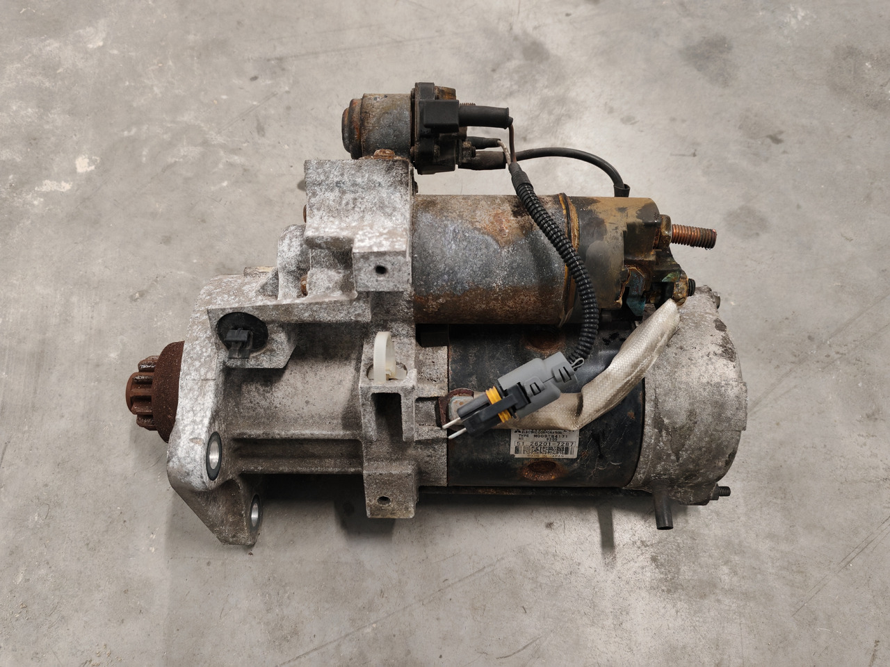 MAN TGS TGX EURO 6 / D2676LF / ENGINE STARTER / 51262017287 - Μίζα: φωτογραφία 2 MAN TGS TGX EURO 6 / D2676LF / ENGINE STARTER / 51262017287 - Μίζα: φωτογραφία 2