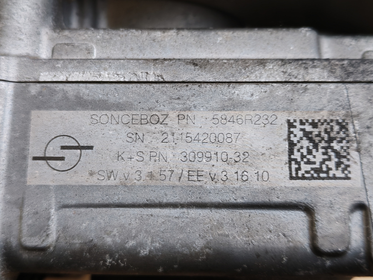 MAN TGX TGS EURO 6 / D2676 LF51 / EGR VALVE / 5846R232 - Ψυγείο EGR: φωτογραφία 5 MAN TGX TGS EURO 6 / D2676 LF51 / EGR VALVE / 5846R232 - Ψυγείο EGR: φωτογραφία 5