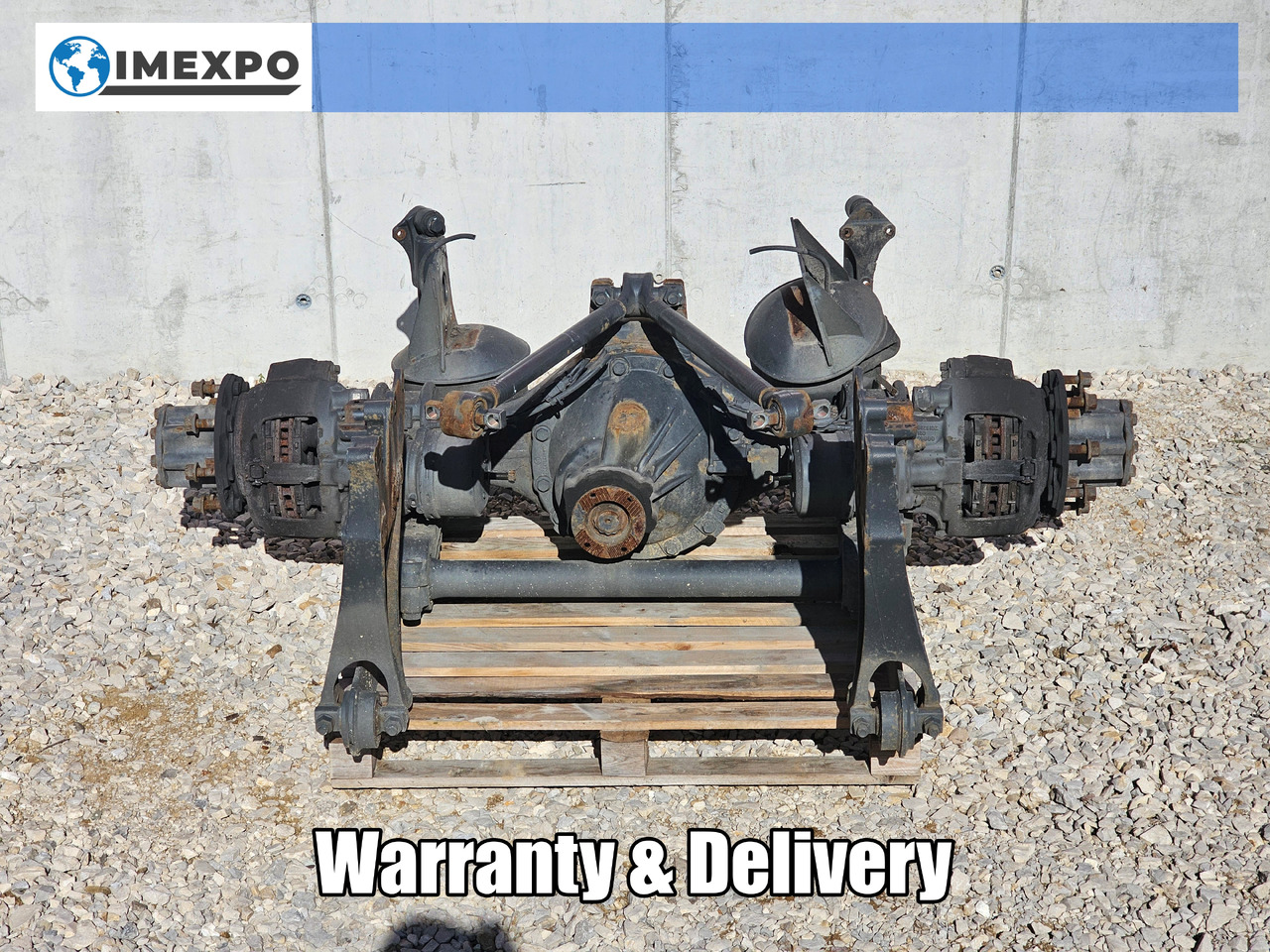 MERCEDES ATEGO MP4 12.XXX EURO 6 / R390-11,0 C19.5 / RATIO: 3,909 / REAR AXLE - Πίσω άξονας: φωτογραφία 1 MERCEDES ATEGO MP4 12.XXX EURO 6 / R390-11,0 C19.5 / RATIO: 3,909 / REAR AXLE - Πίσω άξονας: φωτογραφία 1