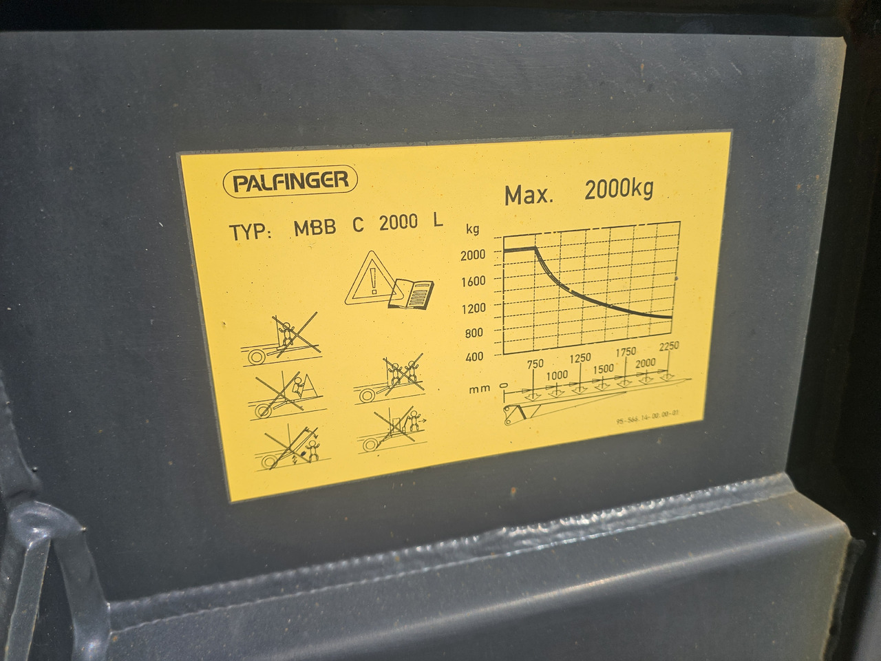 PALFINGER MBB C 2000 L / 2020 / 2000KG - Υδραυλική πόρτα: φωτογραφία 3 PALFINGER MBB C 2000 L / 2020 / 2000KG - Υδραυλική πόρτα: φωτογραφία 3