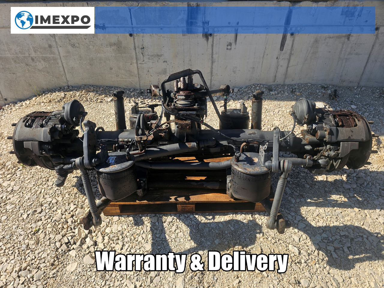 VOLVO FH FM / LIFT & STEERING AXLE / 6x2 / COMPLETE - Πίσω άξονας: φωτογραφία 1 VOLVO FH FM / LIFT & STEERING AXLE / 6x2 / COMPLETE - Πίσω άξονας: φωτογραφία 1