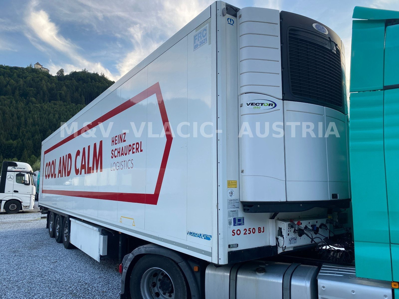 Krone Doppelstock / Carrier 1950 - Επικαθήμενο ψυγείο: φωτογραφία 2 Krone Doppelstock / Carrier 1950 - Επικαθήμενο ψυγείο: φωτογραφία 2