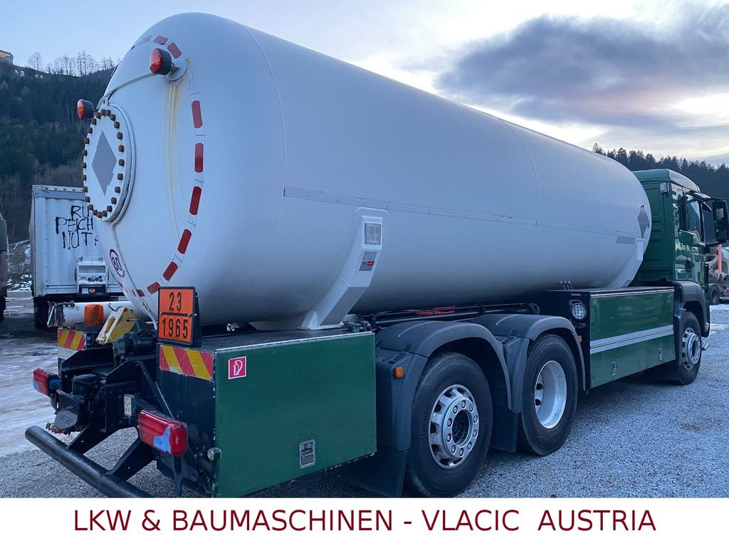 Φορτηγό βυτιοφόρο MAN TGS 26.400 Gastankwagen mit Pumpe und Wage22000L MAN TGS 26.400 Gastankwagen mit Pumpe und Wage22000L: φωτογραφία 8