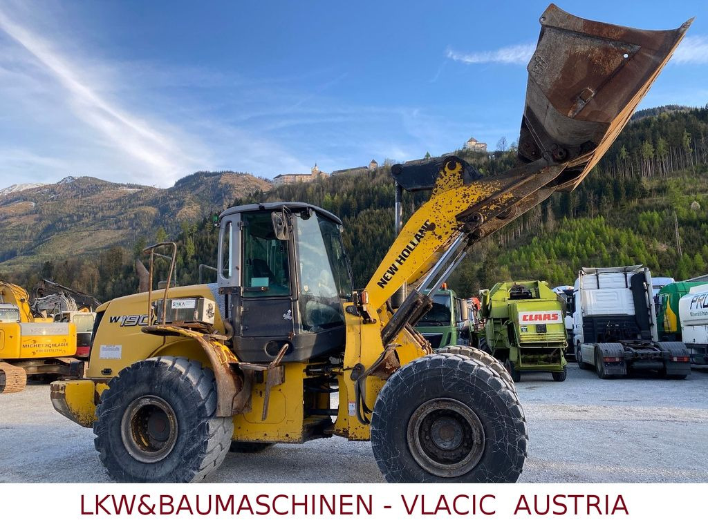 New Holland W190 B New Holland W190 B - Ελαστιχοφόρος φορτωτής: φωτογραφία 2 New Holland W190 B New Holland W190 B - Ελαστιχοφόρος φορτωτής: φωτογραφία 2