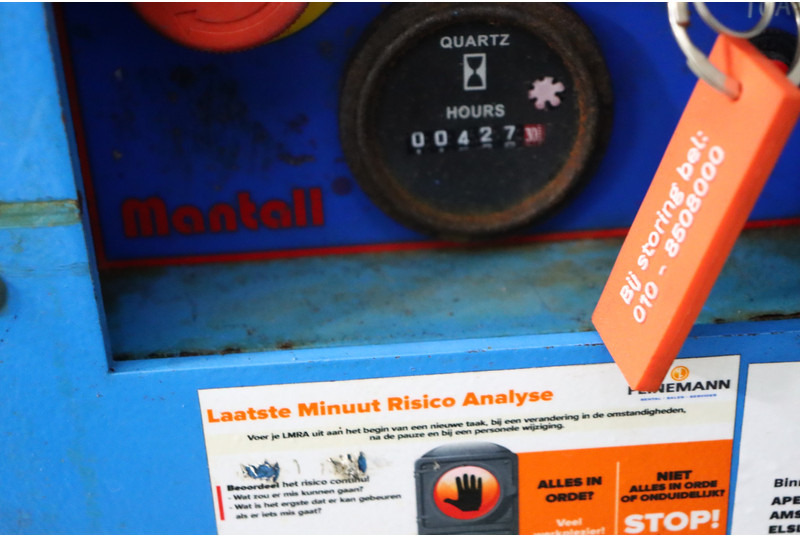 Ψαλιδωτό ανυψωτικό Mantall XE140W: φωτογραφία 9