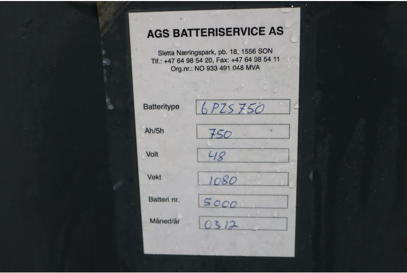 Ηλεκτροκίνητο περονοφόρο Mitsubishi FB18KT: φωτογραφία 8 Ηλεκτροκίνητο περονοφόρο Mitsubishi FB18KT: φωτογραφία 8