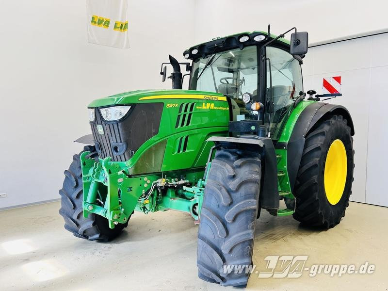 John Deere 6190R - Τρακτέρ: φωτογραφία 1 John Deere 6190R - Τρακτέρ: φωτογραφία 1