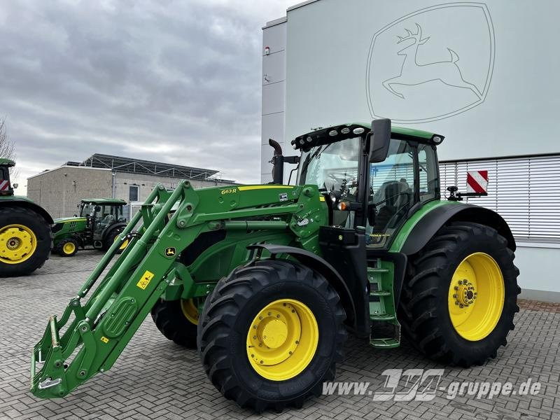 John Deere 6195R DirectDrive - Τρακτέρ: φωτογραφία 2 John Deere 6195R DirectDrive - Τρακτέρ: φωτογραφία 2