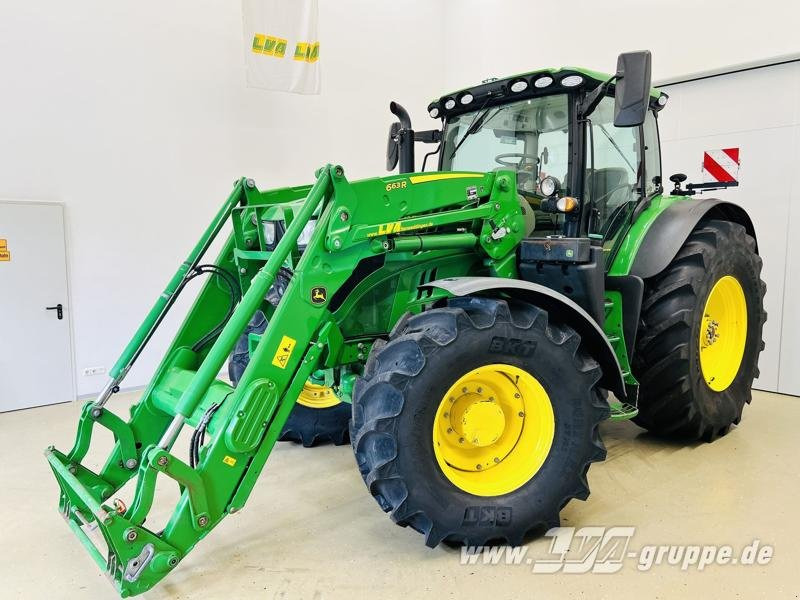 John Deere 6195R DirectDrive - Τρακτέρ: φωτογραφία 1 John Deere 6195R DirectDrive - Τρακτέρ: φωτογραφία 1