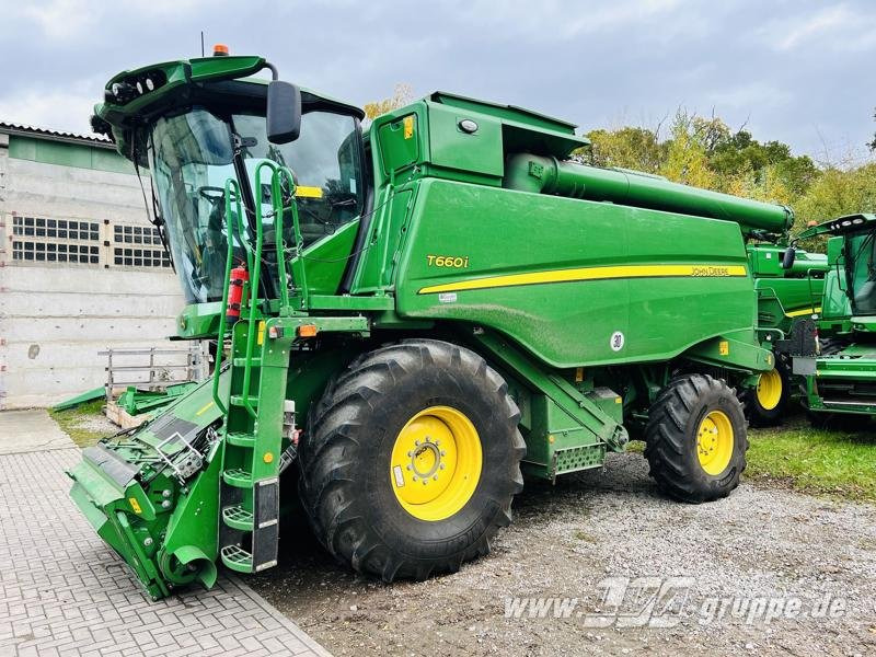 John Deere T660 - Θεριζοαλωνιστική μηχανή: φωτογραφία 1 John Deere T660 - Θεριζοαλωνιστική μηχανή: φωτογραφία 1