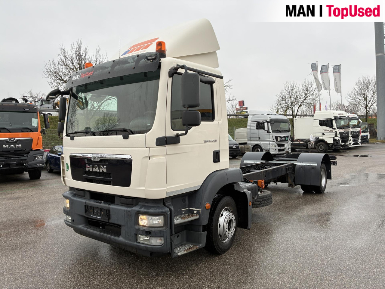 MAN TGM 12.290 4X2 LL - Φορτηγό σασί: φωτογραφία 1 MAN TGM 12.290 4X2 LL - Φορτηγό σασί: φωτογραφία 1