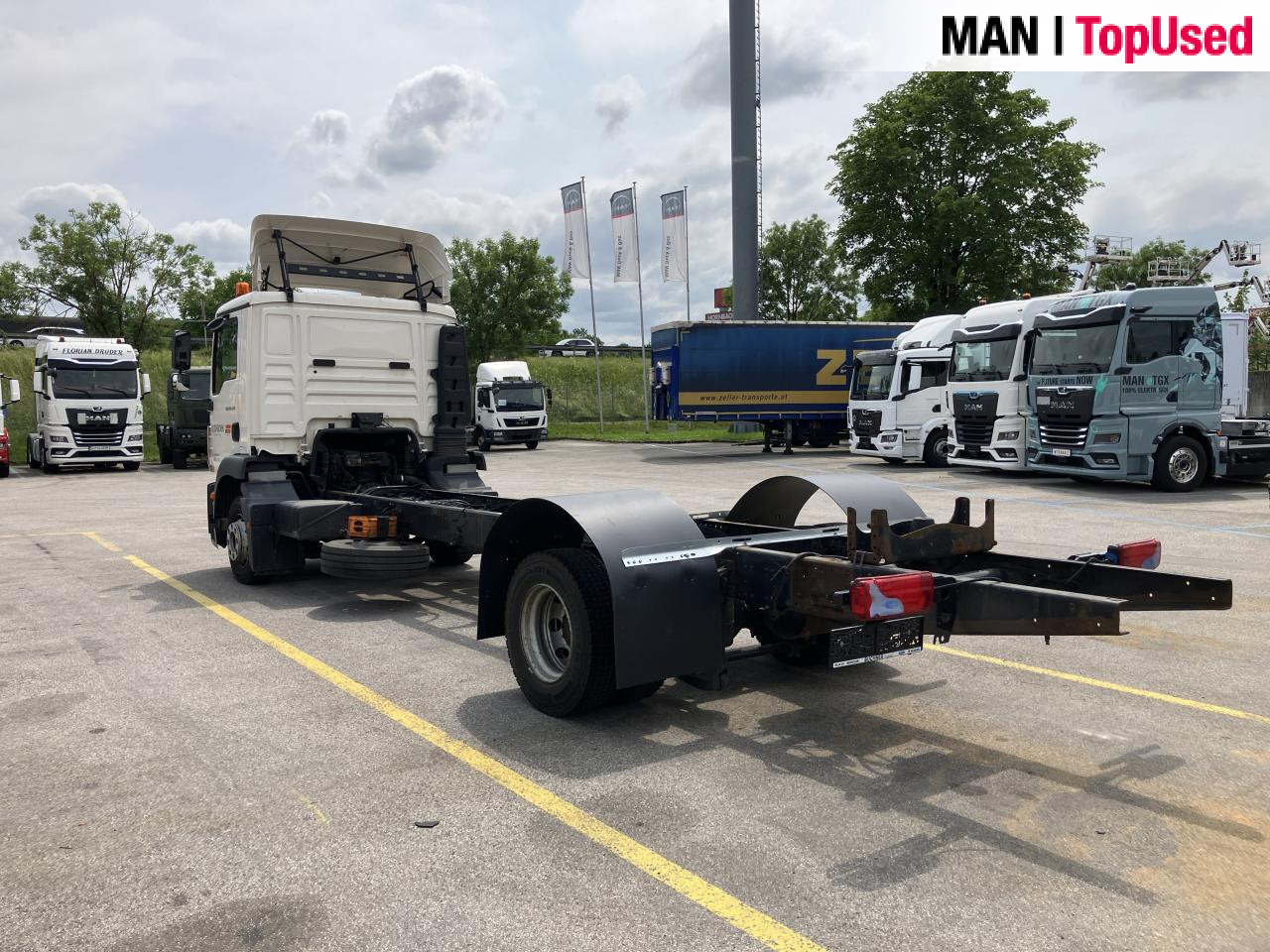 MAN TGM 12.290 4X2 LL - Φορτηγό σασί: φωτογραφία 4 MAN TGM 12.290 4X2 LL - Φορτηγό σασί: φωτογραφία 4