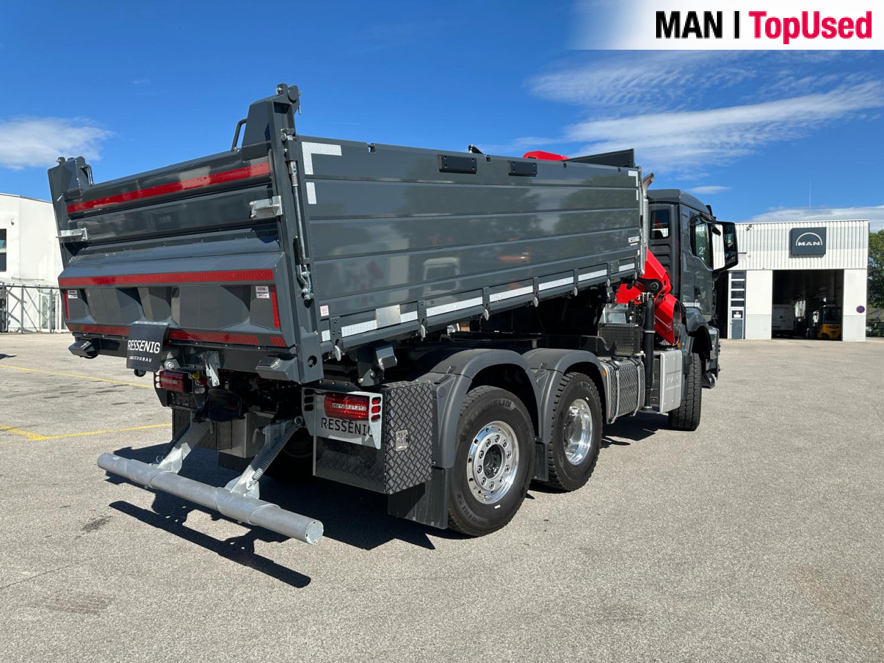 Φορτηγό ανατρεπόμενο MAN TGS 28.520 6x4-4 BL CH: φωτογραφία 12