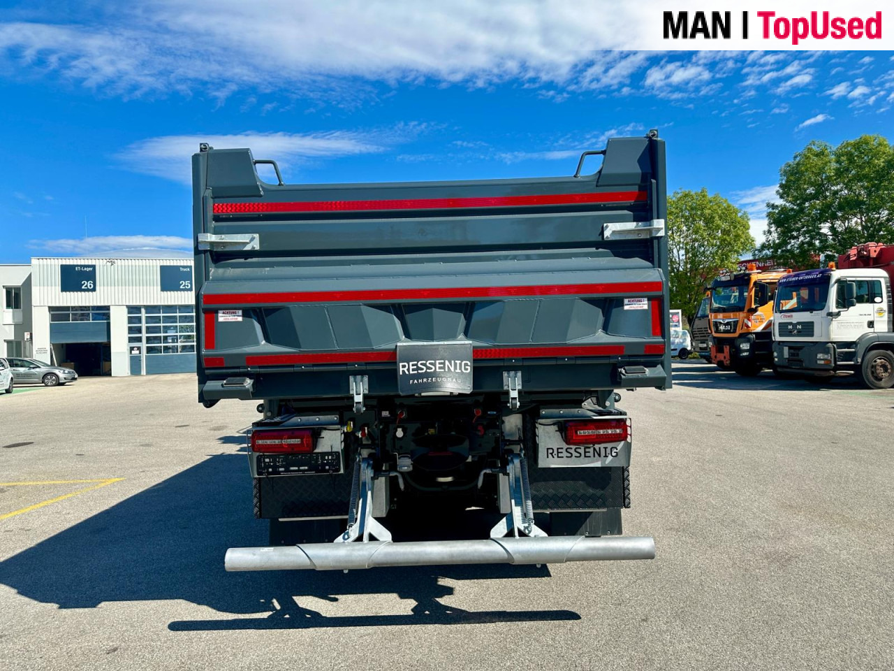 Φορτηγό ανατρεπόμενο MAN TGS 28.520 6x4-4 BL CH: φωτογραφία 15