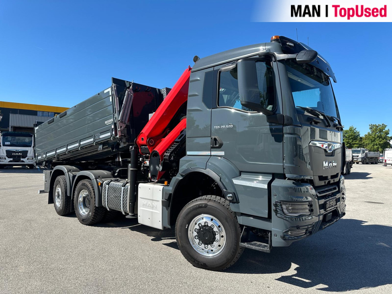 Φορτηγό ανατρεπόμενο MAN TGS 28.520 6x4-4 BL CH: φωτογραφία 8