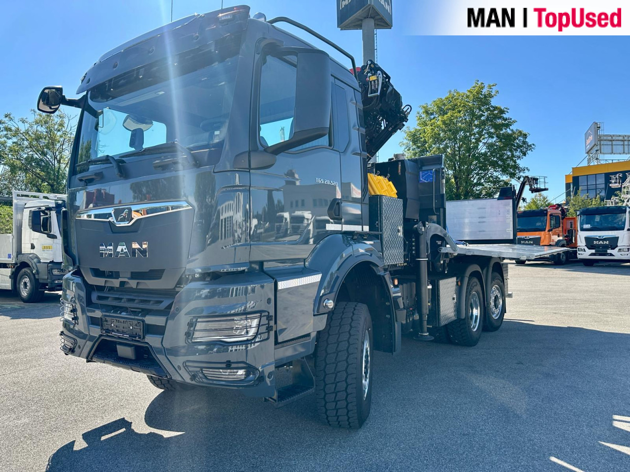 Φορτηγό ανατρεπόμενο MAN TGS 28.520 6x4-4 BL CH: φωτογραφία 10
