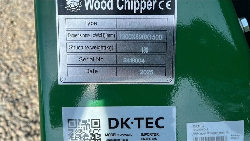 Θρυμματιστής Dk-Tec WC 42 Flishugger: φωτογραφία 10 Θρυμματιστής Dk-Tec WC 42 Flishugger: φωτογραφία 10