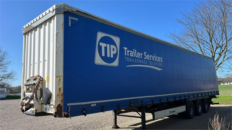 Επικαθήμενο κουρτίνα Krone Sættevogn med lift i bag SDP 27 eLB4-CS med lift i: φωτογραφία 6 Επικαθήμενο κουρτίνα Krone Sættevogn med lift i bag SDP 27 eLB4-CS med lift i: φωτογραφία 6
