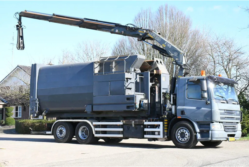 DAF CF75/310 FAN !!KRAAN/HAAK!!PERSCONTAINER!!HIGH PRESURRE CLEANING!!HOGEDRUK REINIGING!!HOCH DRUCK WASHEN SYSTEM!!REINIGING!GEJO B - Φορτηγό φόρτωσης γάντζου, Φορτηγό με γερανό: φωτογραφία 3 DAF CF75/310 FAN !!KRAAN/HAAK!!PERSCONTAINER!!HIGH PRESURRE CLEANING!!HOGEDRUK REINIGING!!HOCH DRUCK WASHEN SYSTEM!!REINIGING!GEJO B - Φορτηγό φόρτωσης γάντζου, Φορτηγό με γερανό: φωτογραφία 3