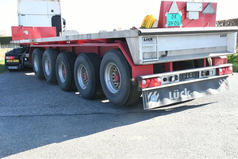 LUECK SPR75/5 5 achse BALLAST TRAILER 3x STEERAXLE!! - Επικαθήμενο πλατφόρμα/ Καρότσα: φωτογραφία 4 LUECK SPR75/5 5 achse BALLAST TRAILER 3x STEERAXLE!! - Επικαθήμενο πλατφόρμα/ Καρότσα: φωτογραφία 4