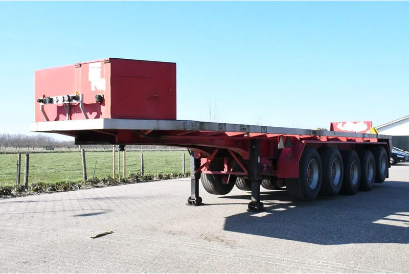 LUECK SPR75/5 5 achse BALLAST TRAILER 3x STEERAXLE!! - Επικαθήμενο πλατφόρμα/ Καρότσα: φωτογραφία 2 LUECK SPR75/5 5 achse BALLAST TRAILER 3x STEERAXLE!! - Επικαθήμενο πλατφόρμα/ Καρότσα: φωτογραφία 2