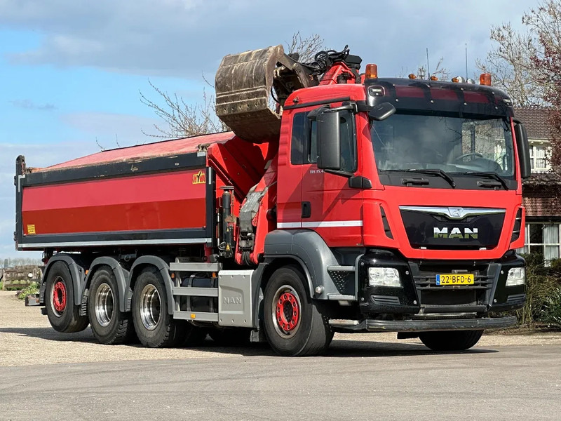 MAN TGS 35.400 8X4 TRIPLE!! EURO6!! Z-KRAAN/KIPPER!!TOP!! - Φορτηγό ανατρεπόμενο, Φορτηγό με γερανό: φωτογραφία 2 MAN TGS 35.400 8X4 TRIPLE!! EURO6!! Z-KRAAN/KIPPER!!TOP!! - Φορτηγό ανατρεπόμενο, Φορτηγό με γερανό: φωτογραφία 2