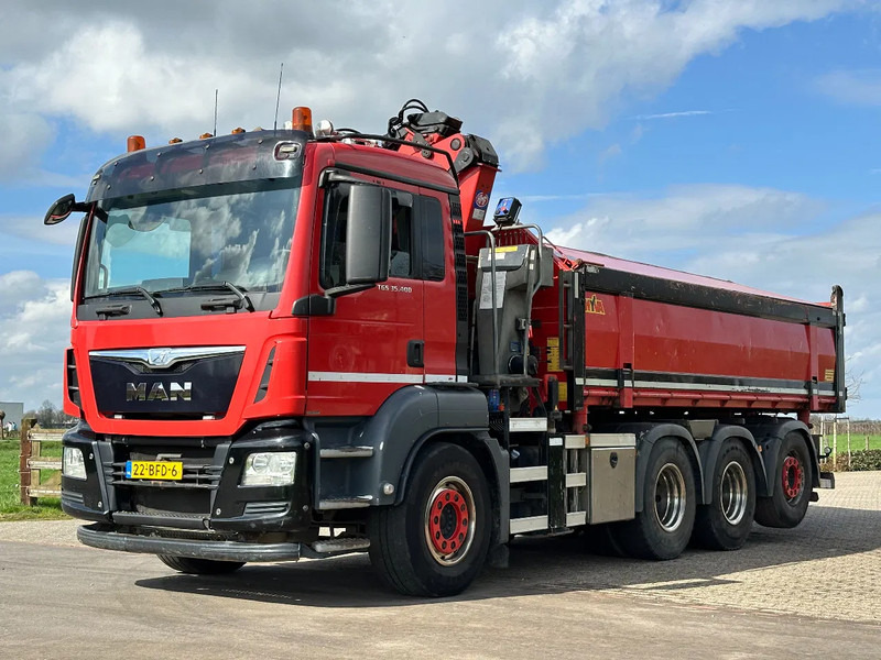 MAN TGS 35.400 8X4 TRIPLE!! EURO6!! Z-KRAAN/KIPPER!!TOP!! - Φορτηγό ανατρεπόμενο, Φορτηγό με γερανό: φωτογραφία 4 MAN TGS 35.400 8X4 TRIPLE!! EURO6!! Z-KRAAN/KIPPER!!TOP!! - Φορτηγό ανατρεπόμενο, Φορτηγό με γερανό: φωτογραφία 4