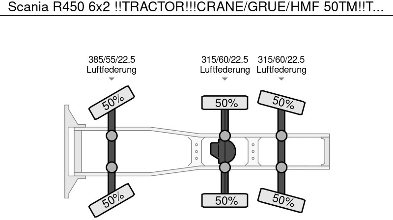 Μίσθωση Scania R450 6x2 !!TRACTOR!!!CRANE/GRUE/HMF 50TM!!TOP!EURO6!! Scania R450 6x2 !!TRACTOR!!!CRANE/GRUE/HMF 50TM!!TOP!EURO6!!: φωτογραφία 20