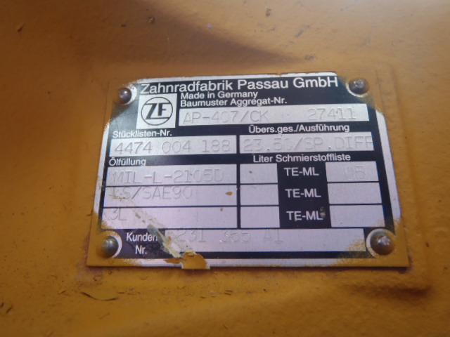 Case 231365A1 - Πίσω άξονας για Κατασκευή μηχανήματα: φωτογραφία 3 Case 231365A1 - Πίσω άξονας για Κατασκευή μηχανήματα: φωτογραφία 3